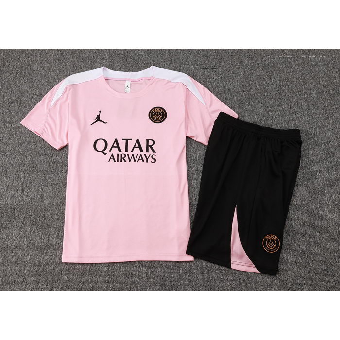 Chandal del Paris Saint-Germain Jordan Manga Corta 24-25 Rosa - Pantalon Corto